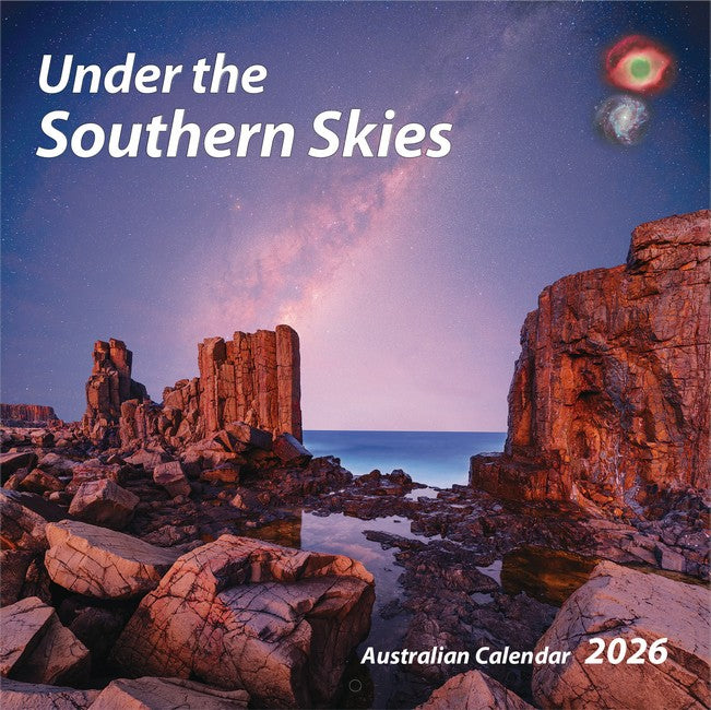 2026 Under the Southern Skies Sqaure Wall Calendar