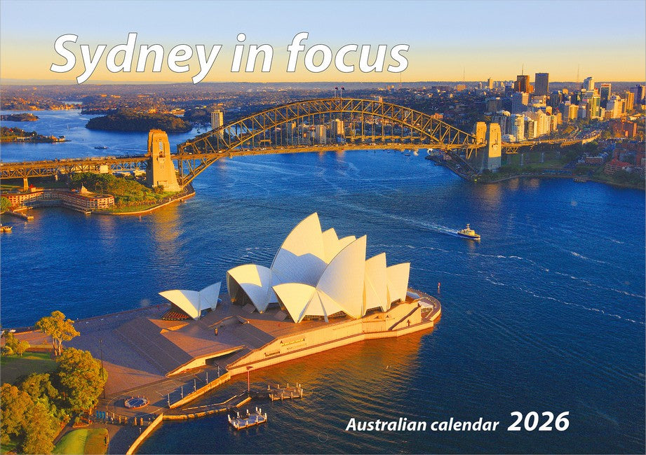 2026 Sydney in Focus Wall Calendar