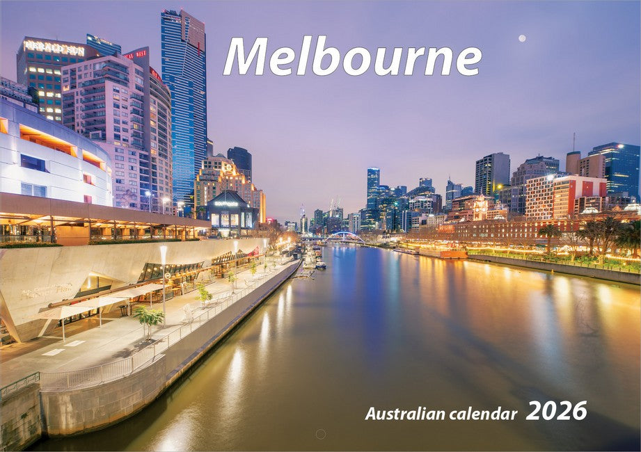 2026 Melbourne Wall Calendar