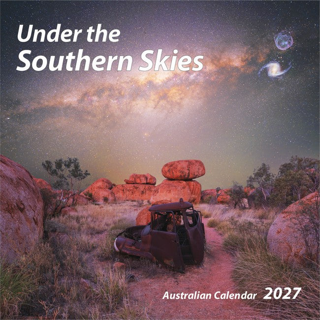2027 Under the Southern Skies Square Wall Calendar
