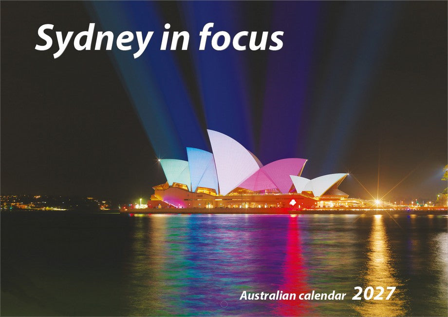 2027 Sydney in Focus Wall Calendar