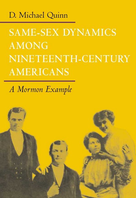 Same-Sex Dynamics among Nineteenth-Century Americans
