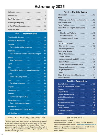Astronomy 2025 Australia
