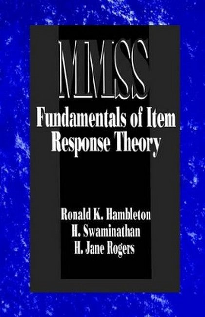 Fundamentals of Item Response Theory