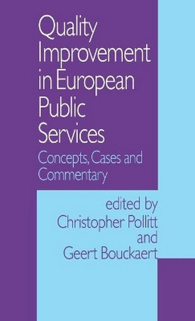 Quality Improvement in European Public Services