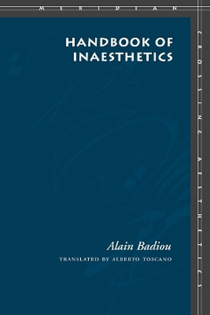 Handbook of Inaesthetics