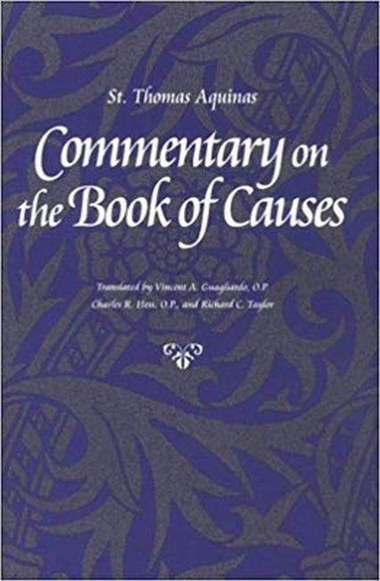 "Commentary on the "Book of Causes"