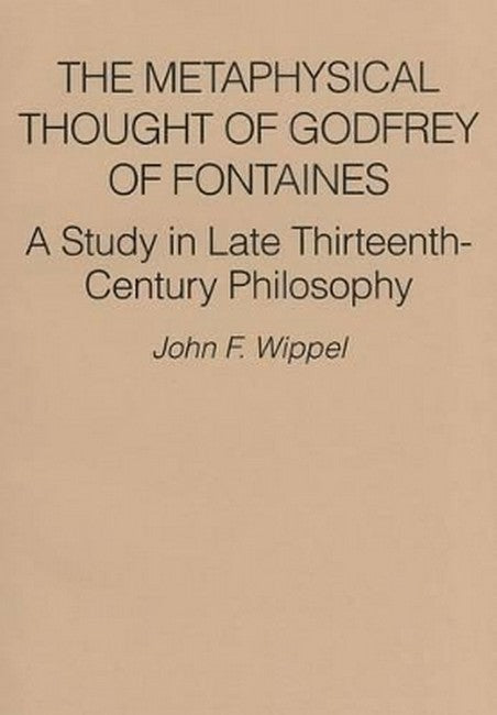 Metaphysical Thought Godfrey Fontaines