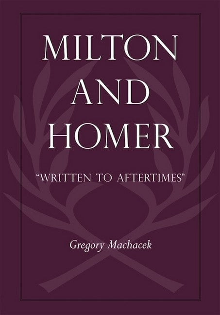 Milton and Homer