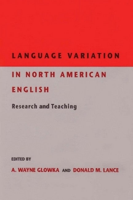 Language Variation in North American English