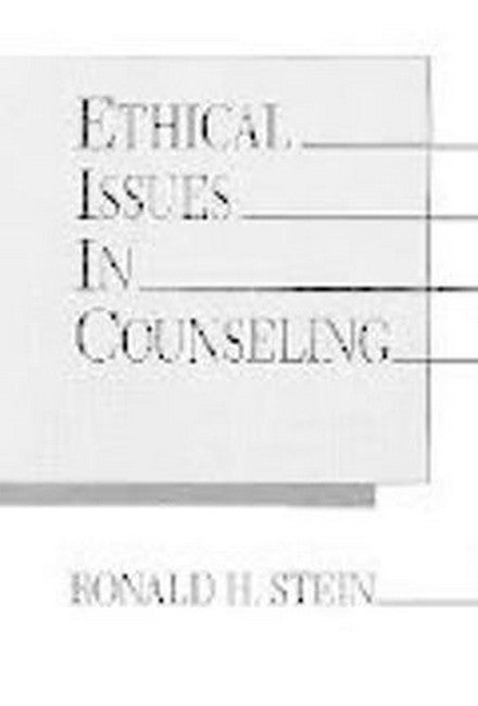Ethical Issues in Counseling