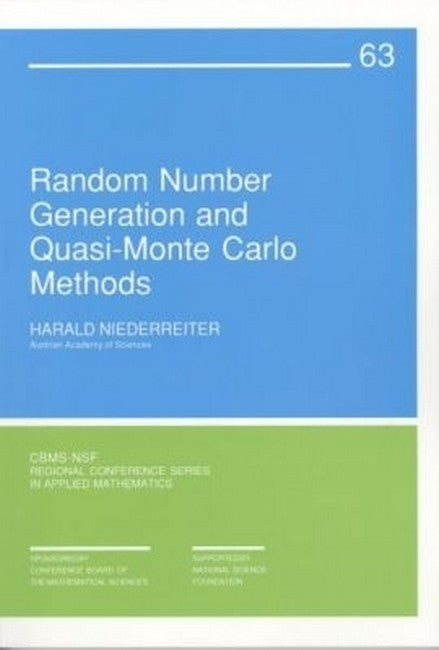 Random Number Generation and Quasi-Monte Carlo Methods