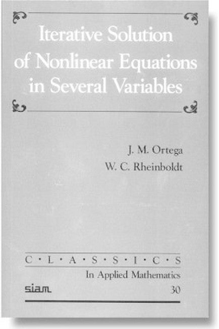 Interative Solution of Nonlinear Equations in Several Variables