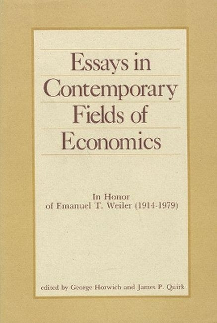 Essays in Contemporary Fields of Economics