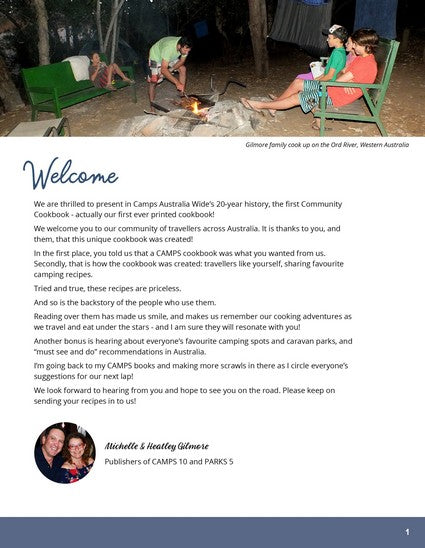 Camps Australia Wide Community Cookbook