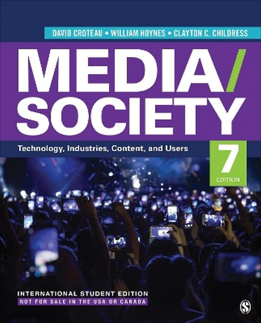 Media/Society - International Student Edition 7/e