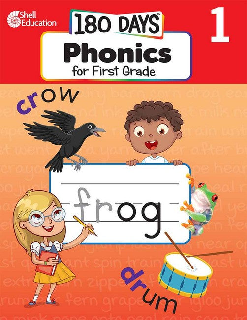 180 Days: Phonics for First Grade