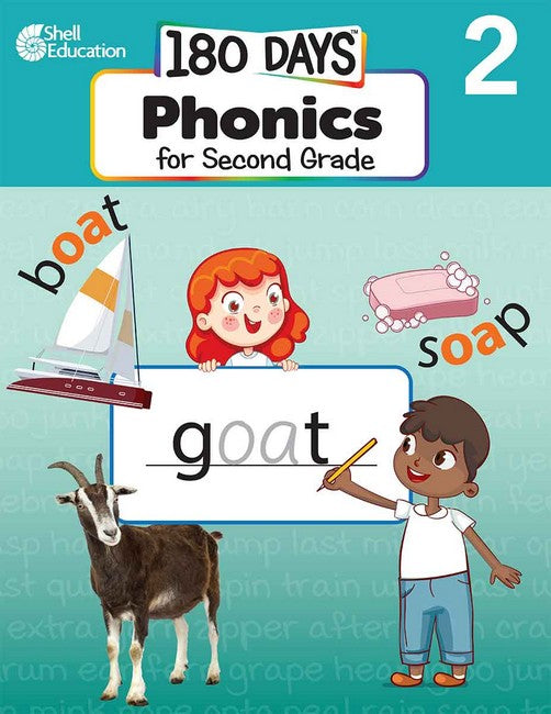 180 Days: Phonics for Second Grade