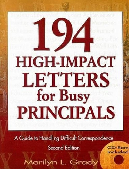 194 High-Impact Letters for Busy Principals 2/e