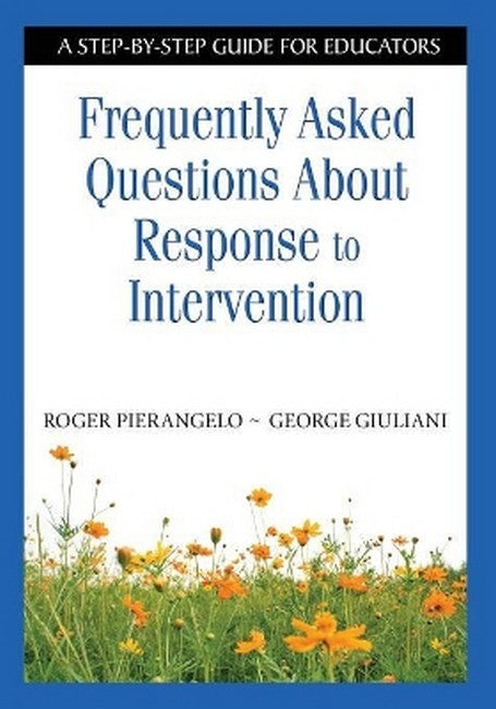 Frequently Asked Questions About Response to Intervention
