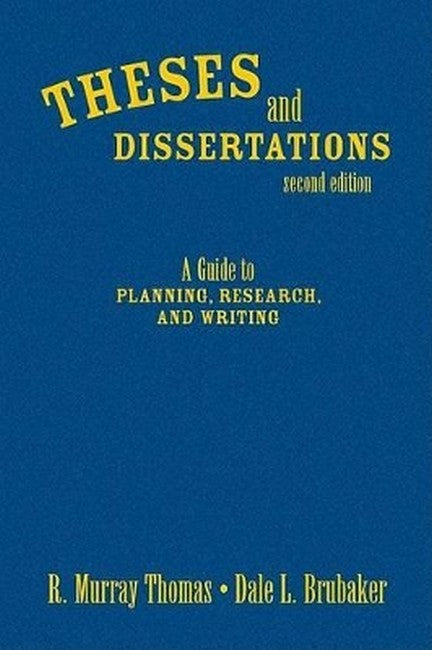 Theses and Dissertations 2/e