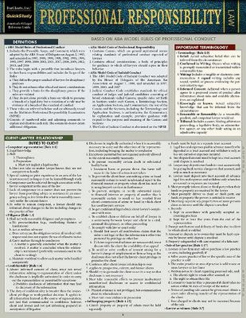 Professional Responsibility 2/e