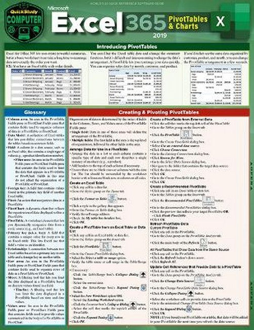 Excel 365 - Pivot Tables & Charts