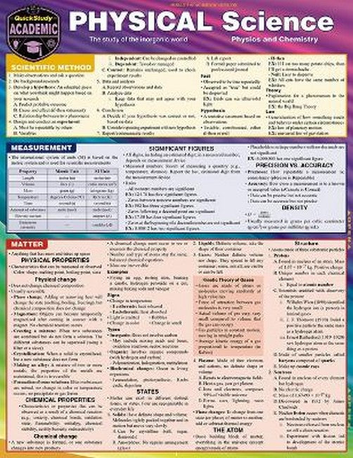 Physical Science - Physics & Chemistry