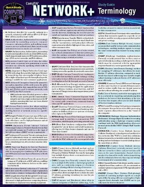 CompTIA® - Network+ Terminology