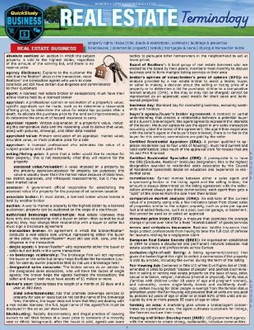 Real Estate Terminology