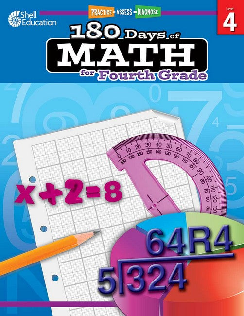 180 Days: Math for Fourth Grade