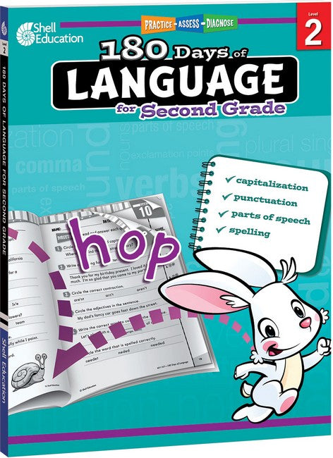 180 Days: Language for Second Grade