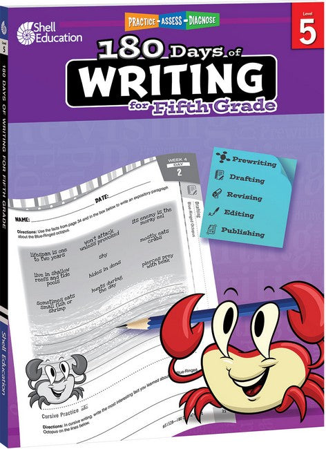 180 Days: Writing for Fifth Grade