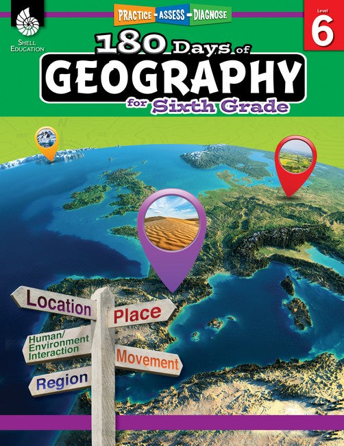 180 Days: Geography for Sixth Grade
