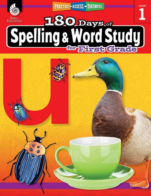 180 Days: Spelling and Word Study for First Grade