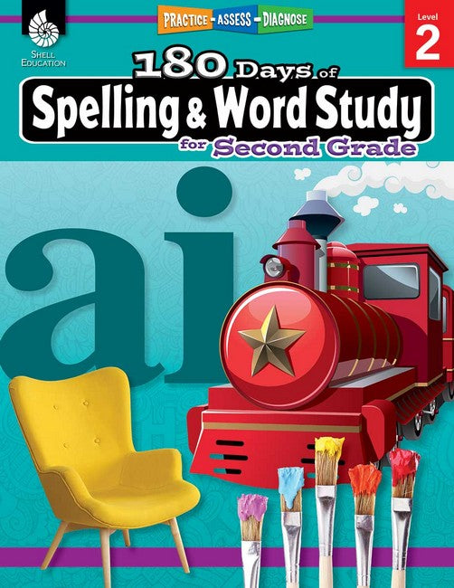 180 Days: Spelling and Word Study for Second Grade