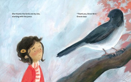 Gracie Feeds the Birds