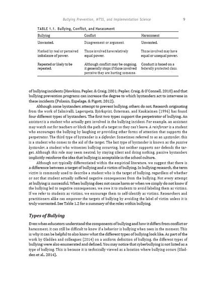 Effective Bullying Prevention