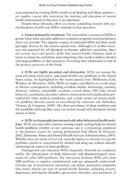 Treating Alcohol and Drug Problems in Psychotherapy Practice, Second Edition 2/e