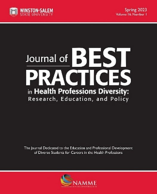 Journal of Best Practices in Health Professions Diversity, Spring 2023 161/e