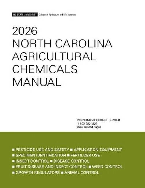 2026 North Carolina Agricultural Chemicals Manual