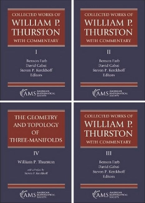 Collected Works of William P. Thurston with Commentary (The Set)