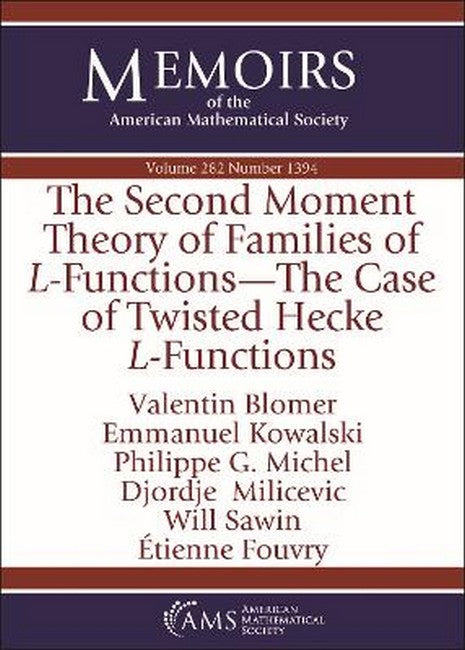 The Second Moment Theory of Families of $L$-Functions-The Case of Twistecke $L$-Functions