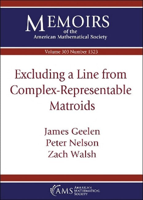 Excluding a Line from Complex-Representable Matroids