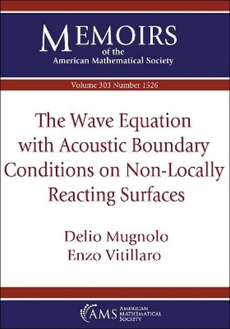The Wave Equation with Acoustic Boundary Conditions on Non-Locally ReactSurfaces