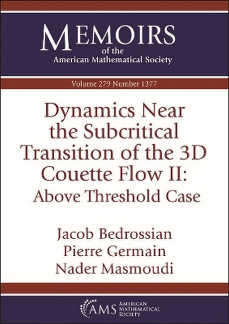 Dynamics Near the Subcritical Transition of the 3D Couette Flow II: Above Threshold Case
