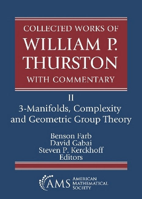 Collected Works of William P. Thurston with Commentary