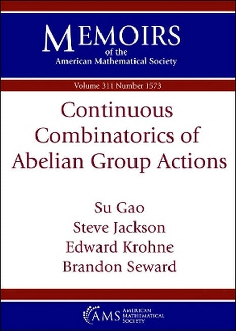 Continuous Combinatorics of Abelian Group Actions