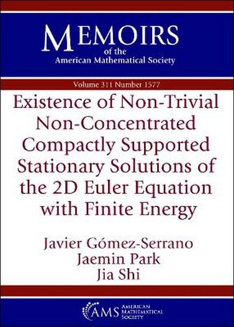 Existence of Non-Trivial Non-Concentrated Compactly Supported Stationary Solutions of the 2D Euler Equation with Finite Energy