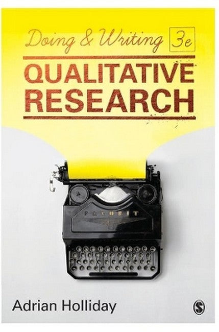 Doing & Writing Qualitative Research 3/e